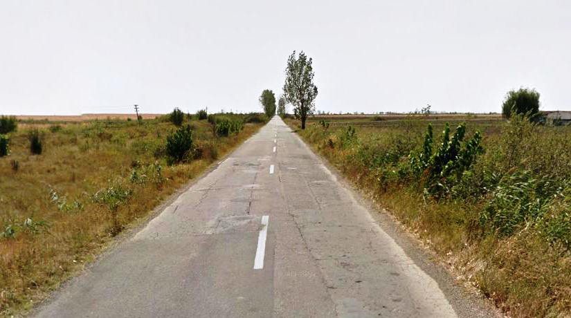 Drumul spre punctul de trecere a frontierei