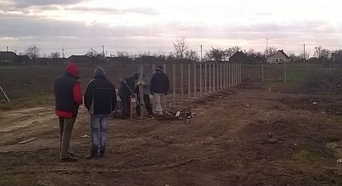 Împrejmuirea cimitirului catolic (2015)